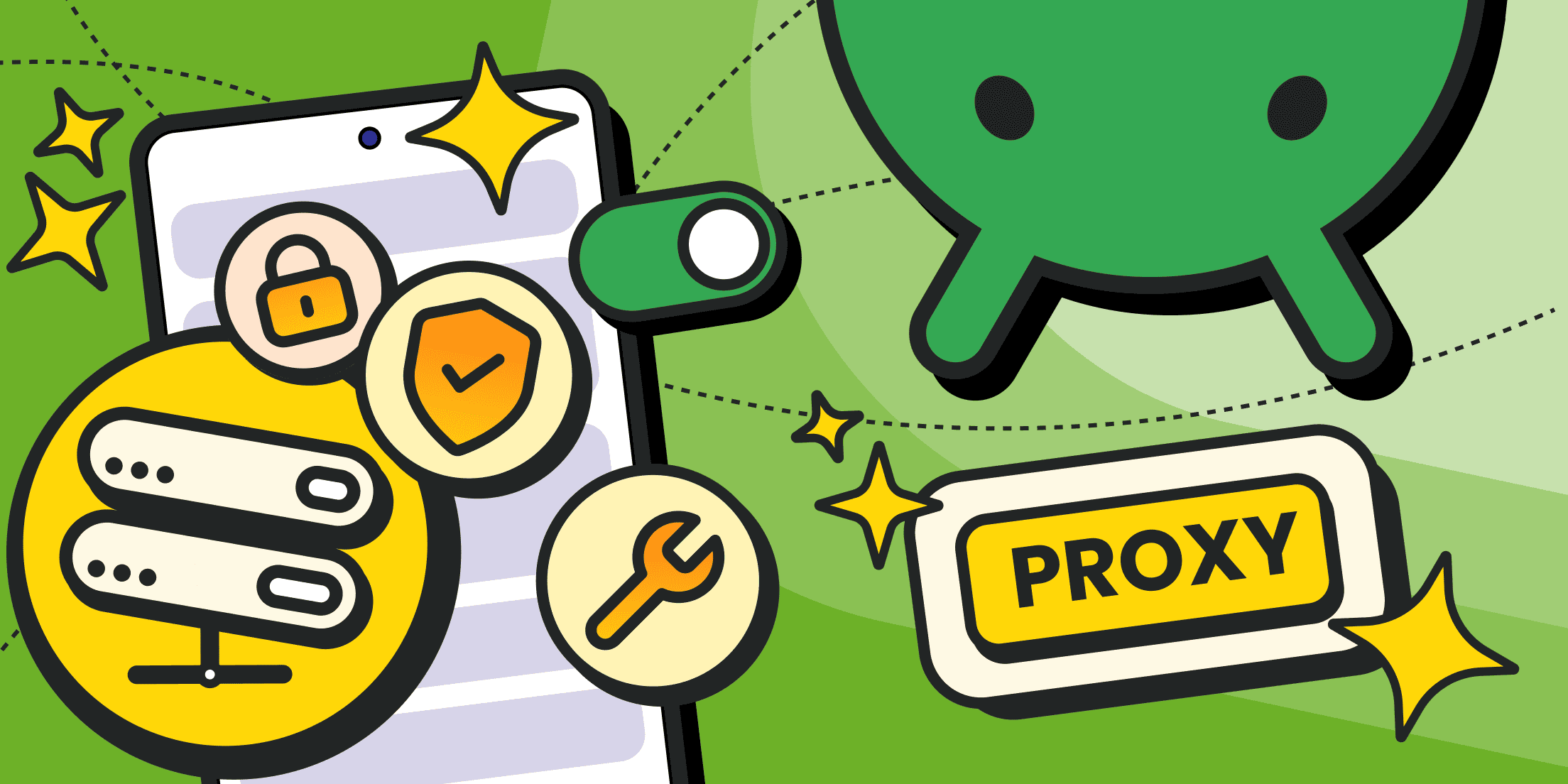 Настройки прокси на Android